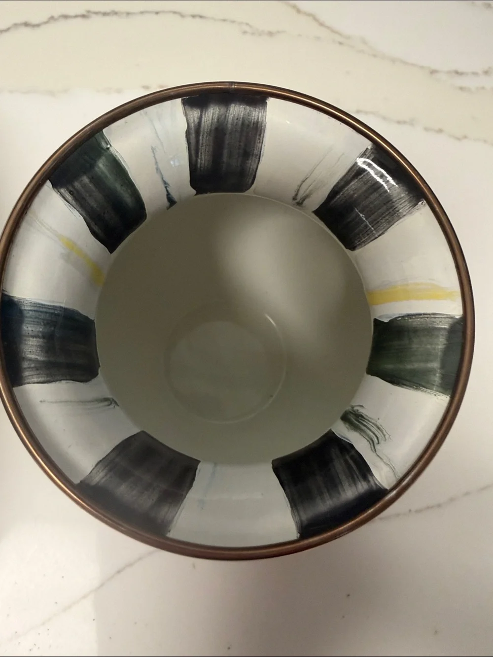 MacKenzie Childs Checkerboard Vase in Black and White